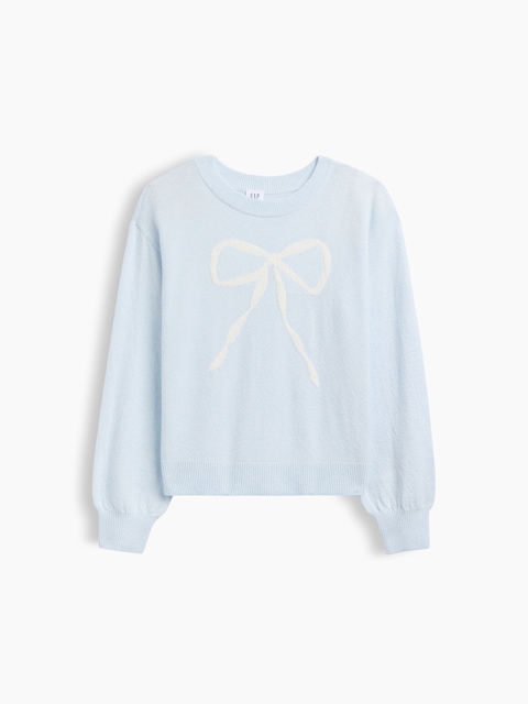 Kids CashSoft Relaxed Crewneck Sweater