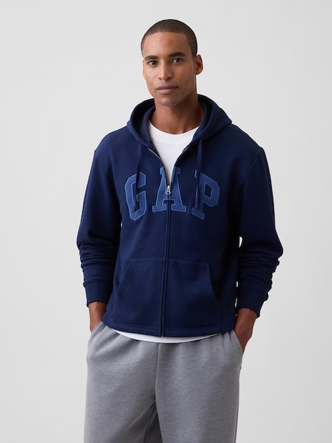 Adult Boxy Gap Logo Zip Hoodie