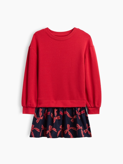 Kids Oversized Sweatshirt Dress
