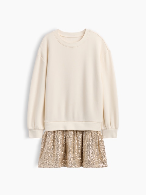 Kids Oversized Sweatshirt Dress