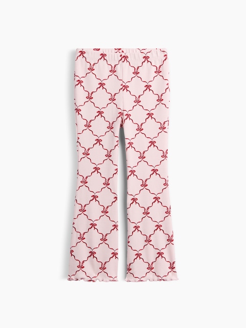 babyGap Pull-On Print Ribbed Flare Leggings