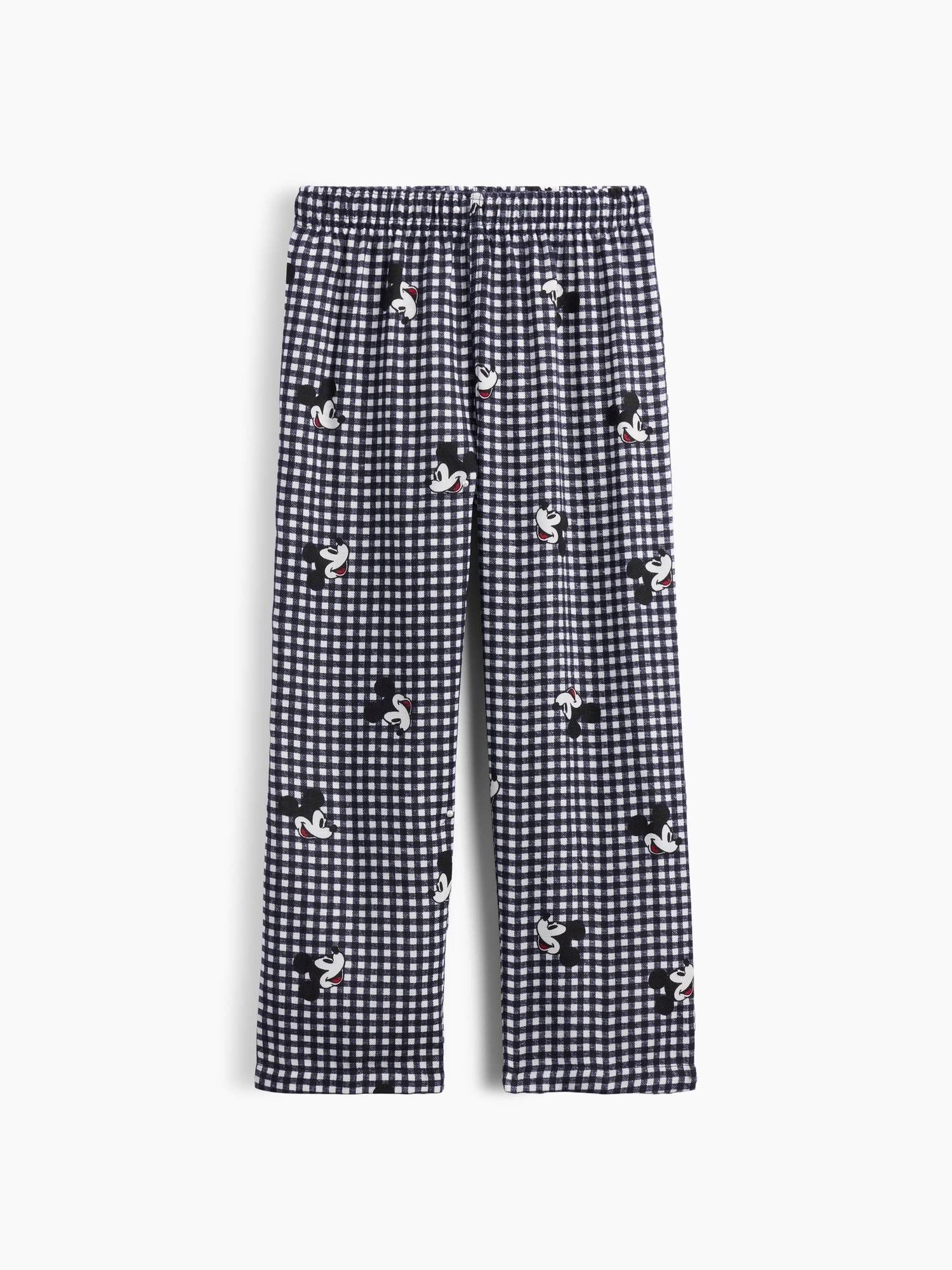 GapKids × Disney Mickey Mouse Straight-Leg Flannel PJ Pants
