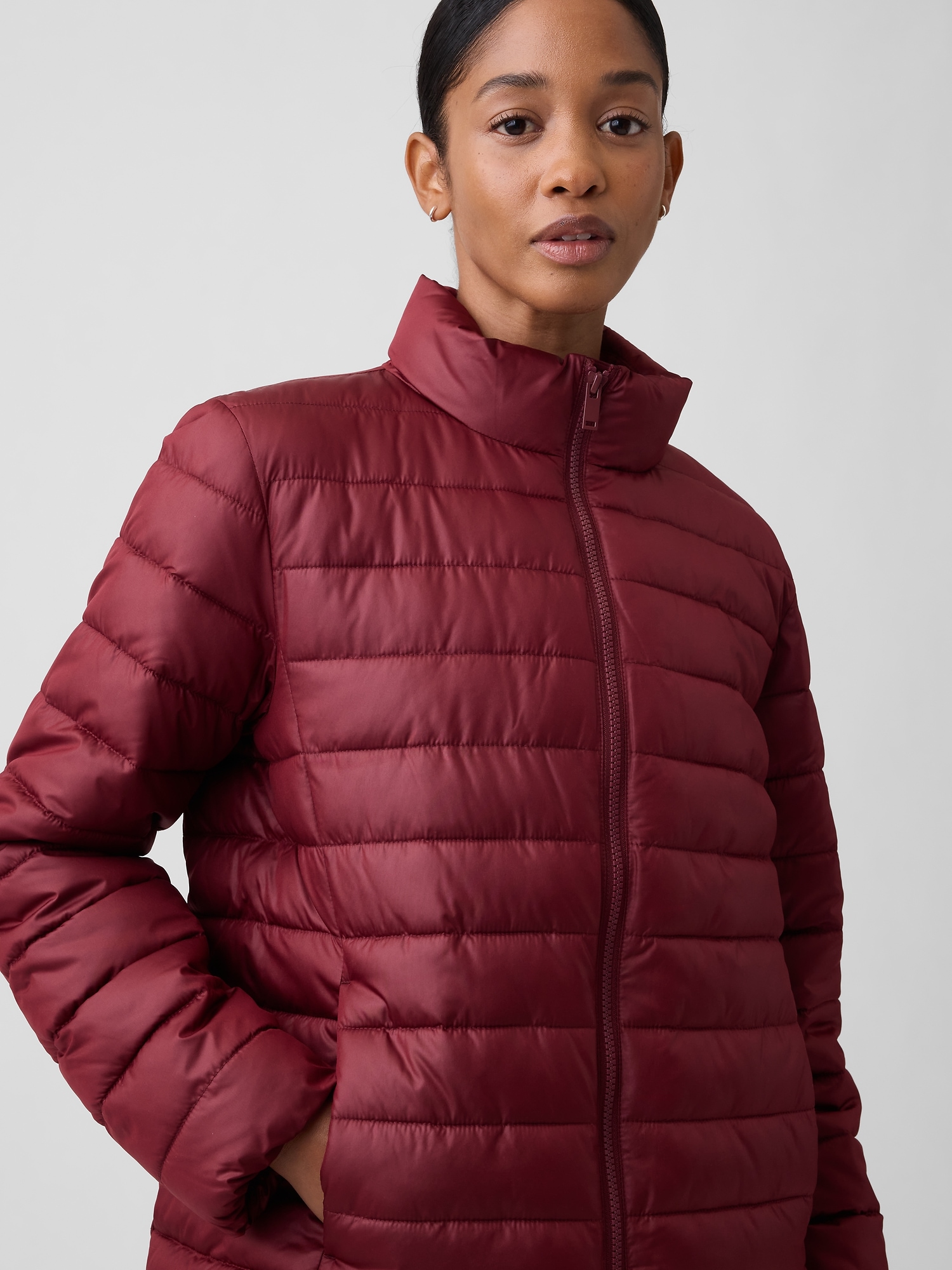 Relaxed Quilted Puffer Jacket