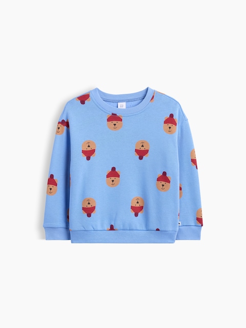 babyGap Relaxed Print Crewneck Sweatshirt
