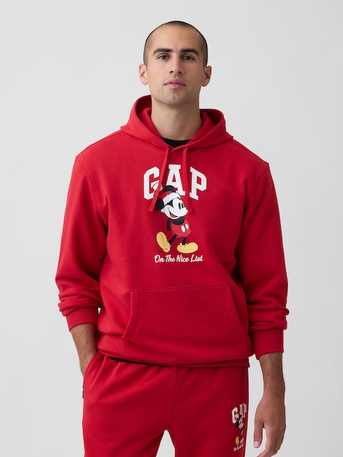 Gap × Disney Mickey Mouse Relaxed Logo Hoodie