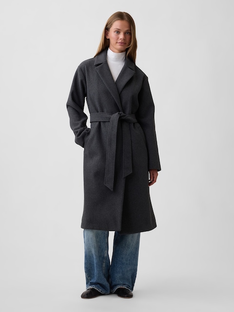 Relaxed Wrap Topcoat