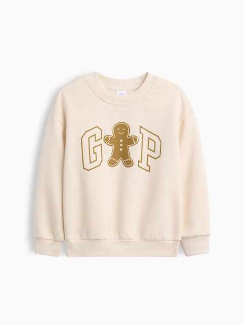 babyGap Relaxed Holiday Logo Sweatshirt