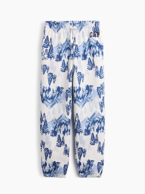 Kids Relaxed Print Gap Logo Joggers