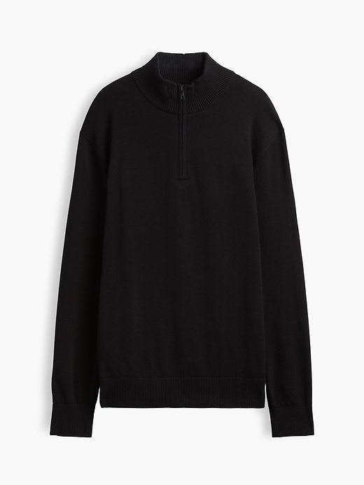 jp3hgr‼️ Relaxed Mockneck Quarter-Zip Sweater | Gap Factory