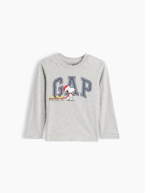 babyGap Peanuts Relaxed X-Mas Logo T-Shirt