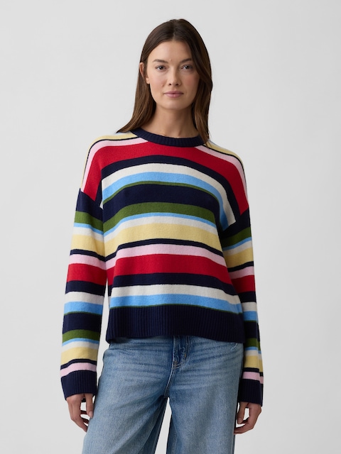 Cashsoft Relaxed Crewneck Sweater