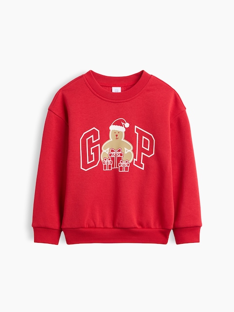 babyGap Relaxed Holiday Logo Sweatshirt