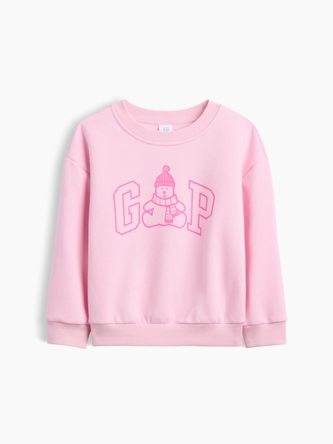 babyGap Relaxed Holiday Logo Sweatshirt