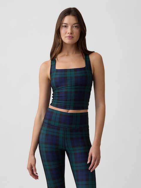 GapFit Studio Recycled Squareneck Brami