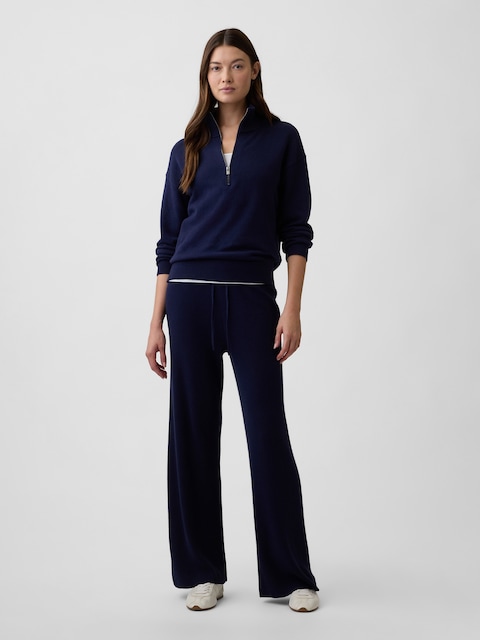 CashSoft Relaxed Ribbed Sweater Pants