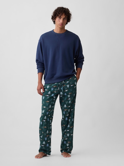 Relaxed Flannel PJ Pants