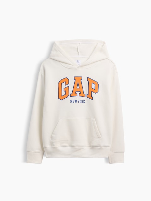 Kids Relaxed Gap NY Logo Hoodie