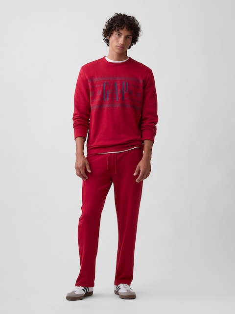 Gap Logo Straight-Leg Sweatpants