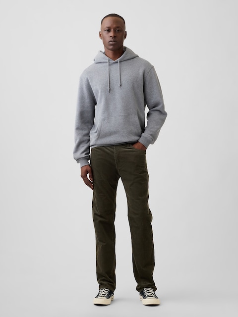 Straight Corduroy Pants
