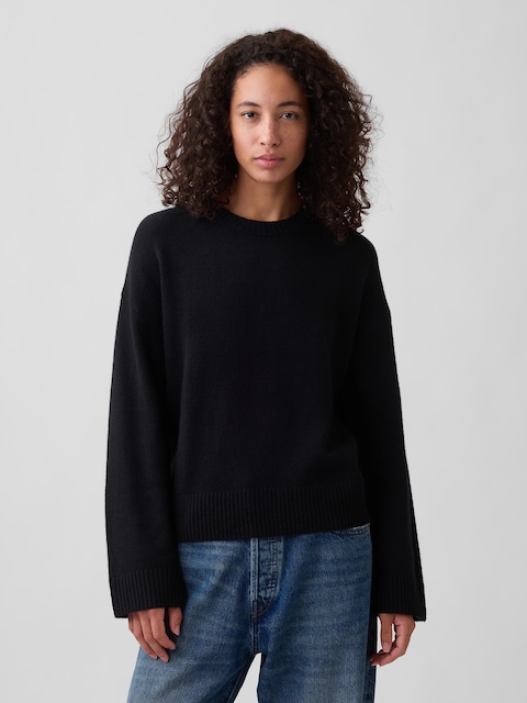 Cashsoft Relaxed Crewneck Sweater