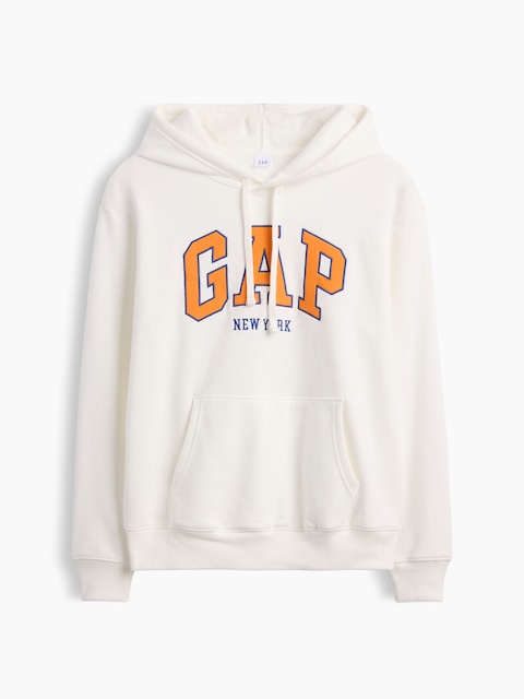 Relaxed Gap NY Logo Hoodie