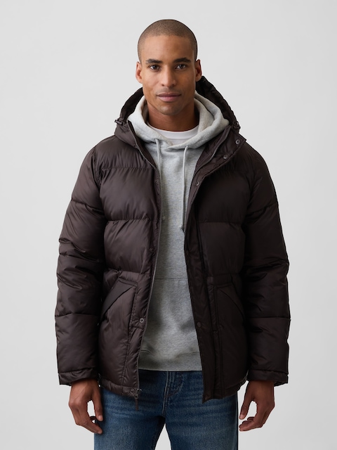 100% Recycled Relaxed Puffer Jacket