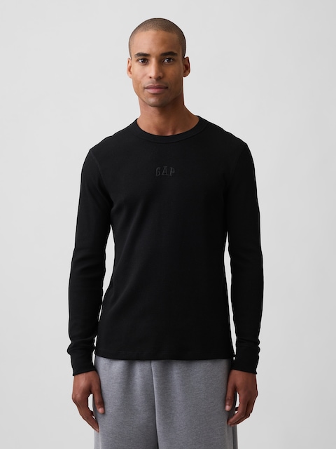 Gap Mini-Logo Waffle-Knit T-Shirt