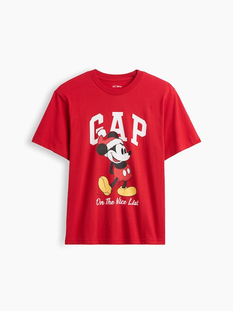 Gap × Disney Mickey Mouse Relaxed Logo T-Shirt