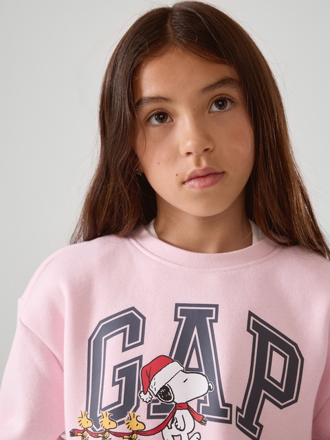 GapKids Peanuts Oversized Wedge Sweatshirt