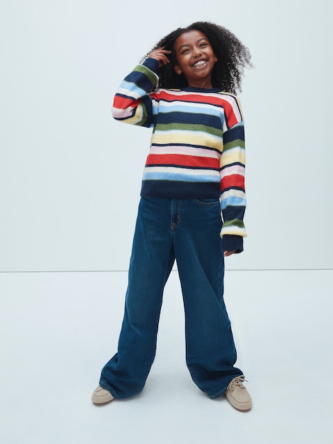 Kids Relaxed Intarsia Sweater