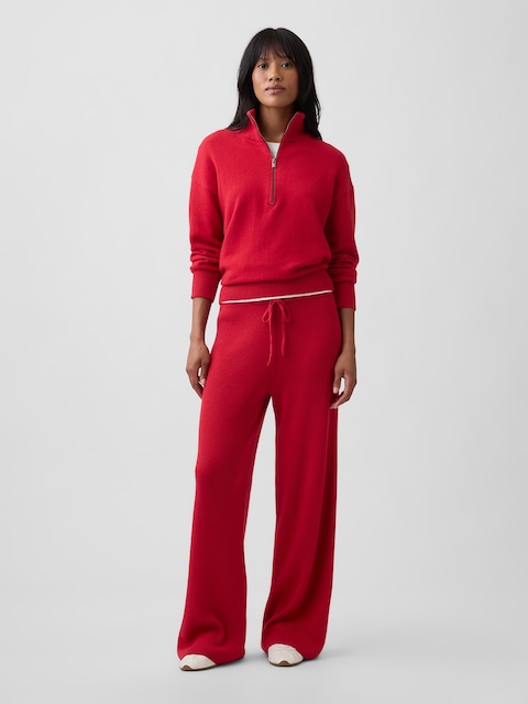 CashSoft Relaxed Ribbed Sweater Pants