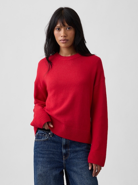 Cashsoft Relaxed Crewneck Sweater