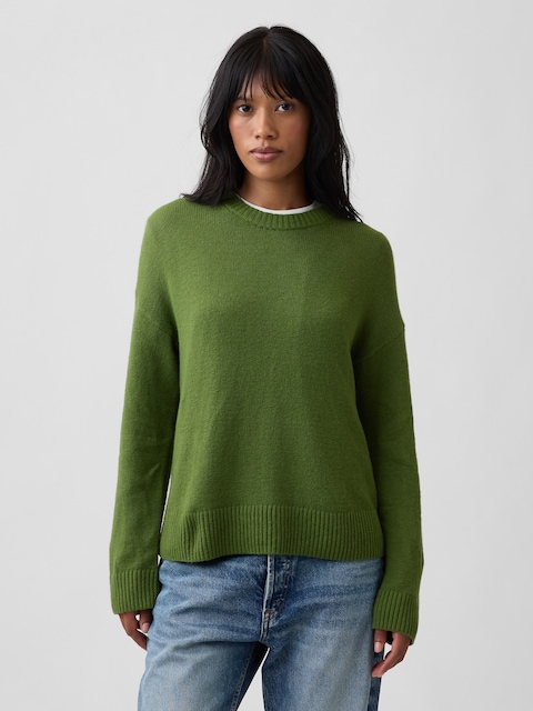 Cashsoft Relaxed Crewneck Sweater