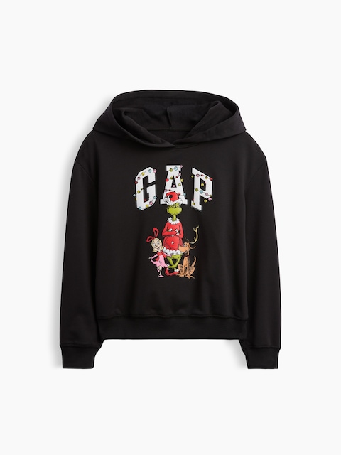 GapKids How the Grinch Stole Christmas Relaxed Logo Hoodie
