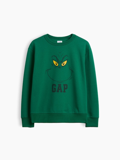 GapKids How the Grinch Stole Christmas Relaxed Logo Sweatshirt