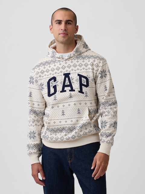 Relaxed Gap Logo Hoodie