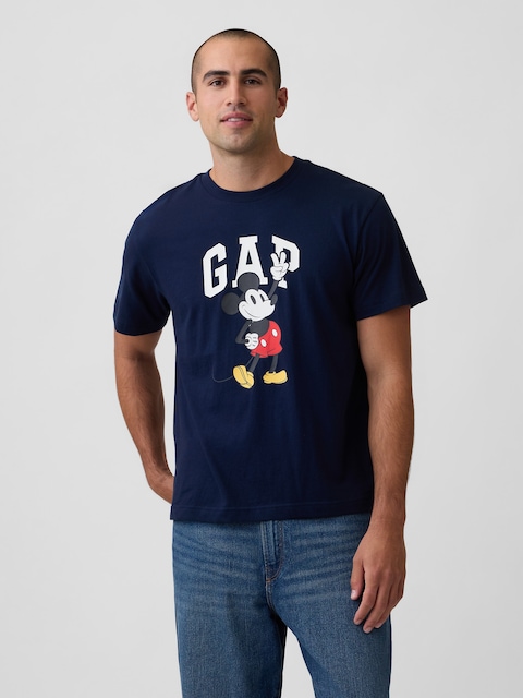 Gap × Disney Mickey Mouse Everyday Soft Relaxed Logo T-Shirt