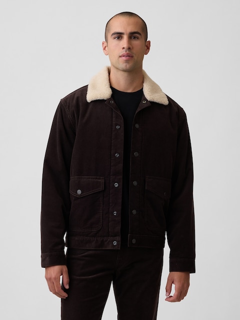 Corduroy Collared Jacket