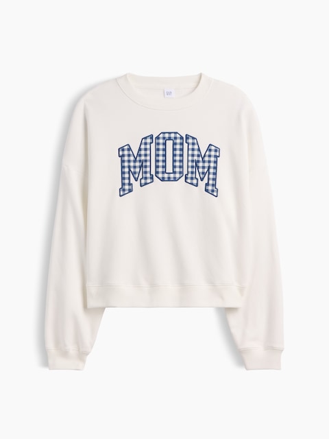 Relaxed Wedge Graphic Sweatshirt