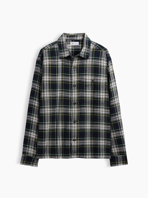 Flannel Shirt in Boxy Fit