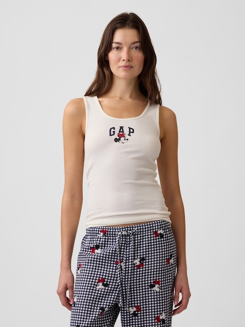 Gap × Disney Minnie Mouse Ribbed PJ Tank
