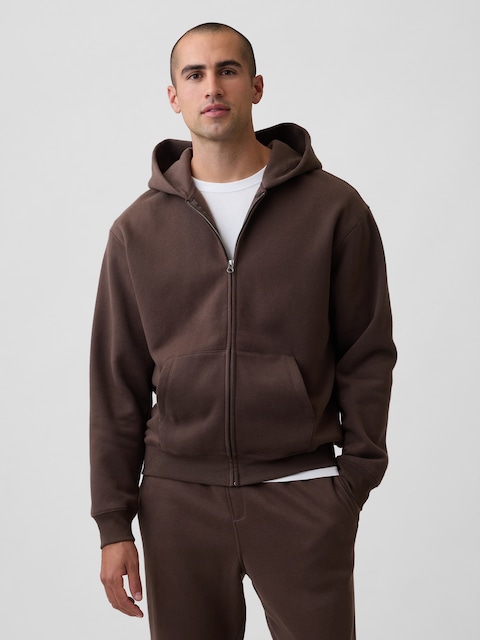 Adult VintageSoft Oversized Zip Hoodie