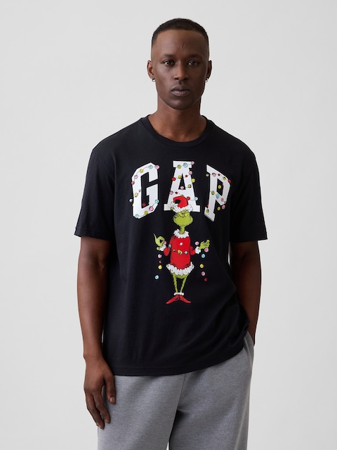 How the Grinch Stole Christmas Everyday Soft Relaxed Gap Logo T-Shirt