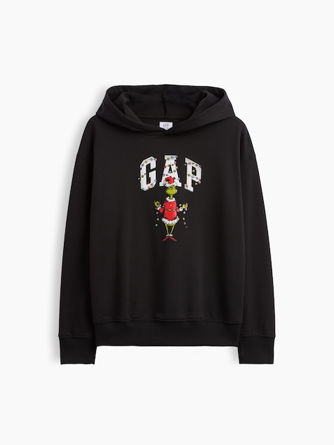 GapKids How the Grinch Stole Christmas Relaxed Logo Hoodie