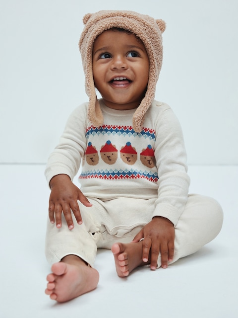 Baby Sweater One-Piece