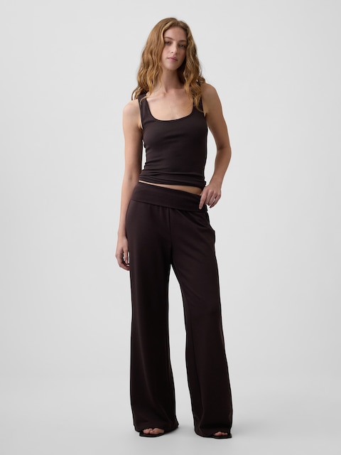 CloudLight Pull-On Foldover Sweatpants