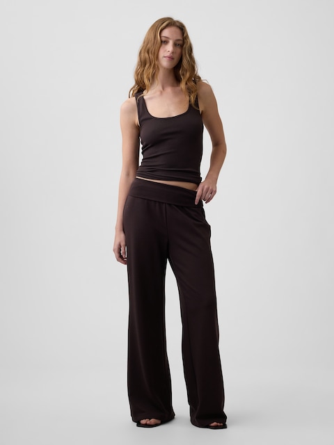 CloudLight Pull-On Foldover Sweatpants